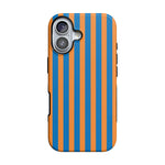 Go New York | Blue & Orange Stripes Case - iPhone 16
