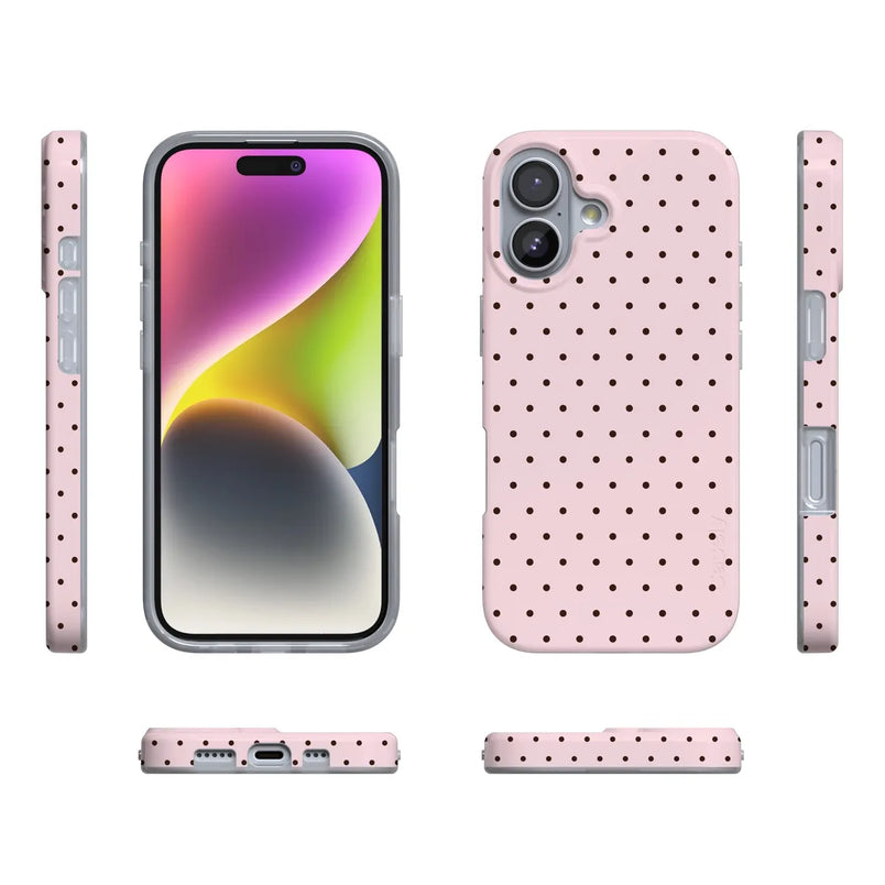 On the Dot | Pink Polka Dot Case