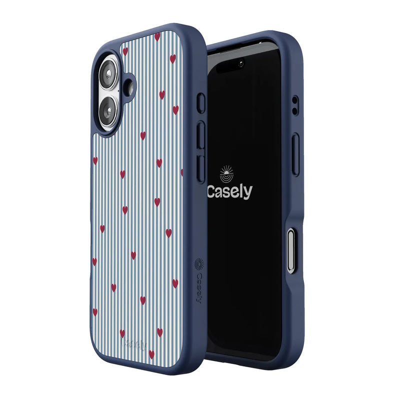 Love Lines | Blue Stripes Case