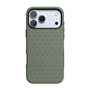 Olive Green Polka Dot Case