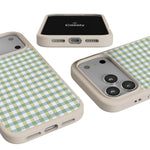 Pastel Picnic | Blue & Green Gingham Case