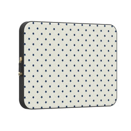 Tiny Stars | Blue & White Laptop Case
