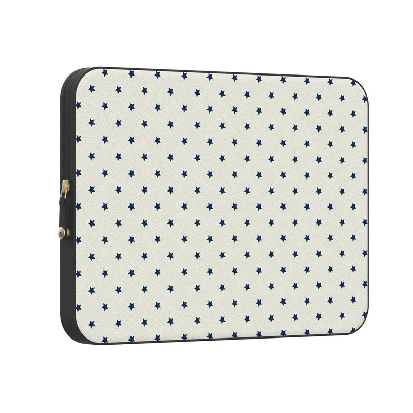 Tiny Stars | Blue & White Laptop Case