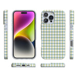 Pastel Picnic | Blue & Green Gingham Case