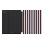 Sunday in Brooklyn | Blue Stripes iPad Case