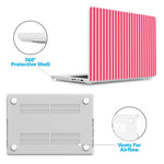 Perfect Stripes | Pink Stripes Laptop Shell