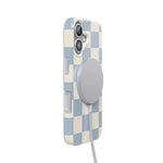 Fit Check | Light Blue Checkerboard Case