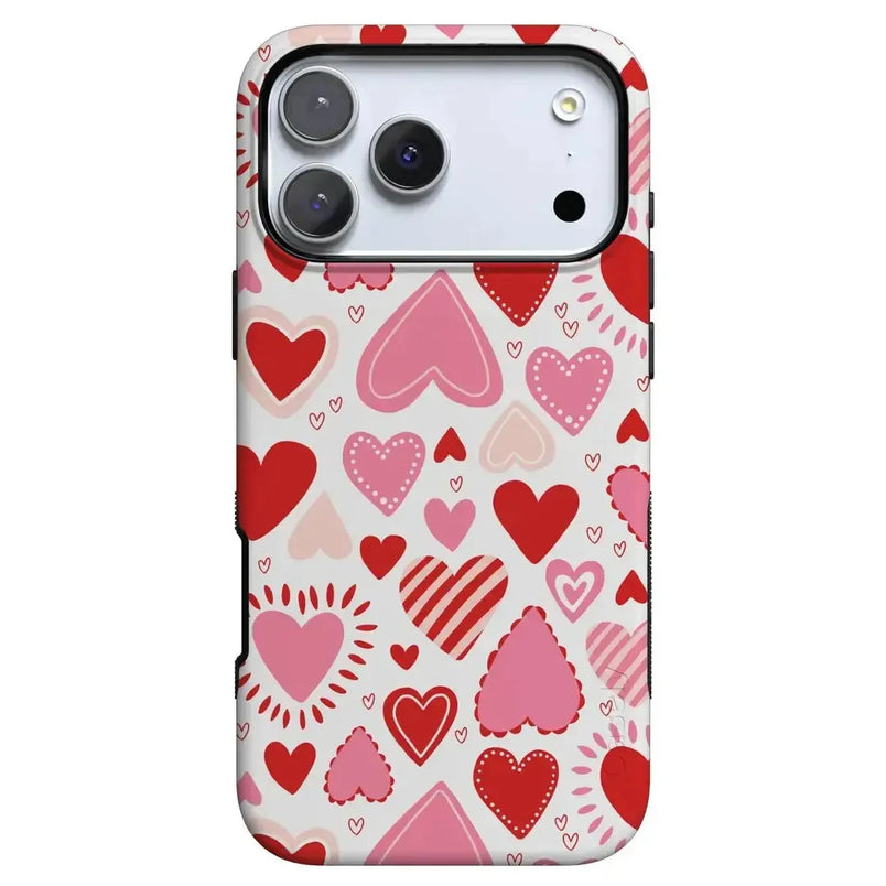 Love Struck | Heart Stickers Case