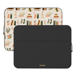 Cozy Fiction | Books & Blooms Laptop Case