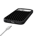 On the Dot | Black Polka Dot Case