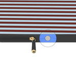 Sunday in Brooklyn | Blue Stripes Laptop Case
