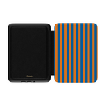 Go New York | Blue & Orange Stripes Kindle Case