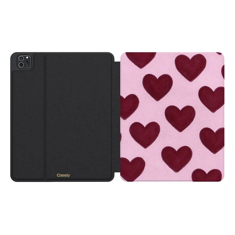 Whole Lotta Love | Plum Hearts iPad Case