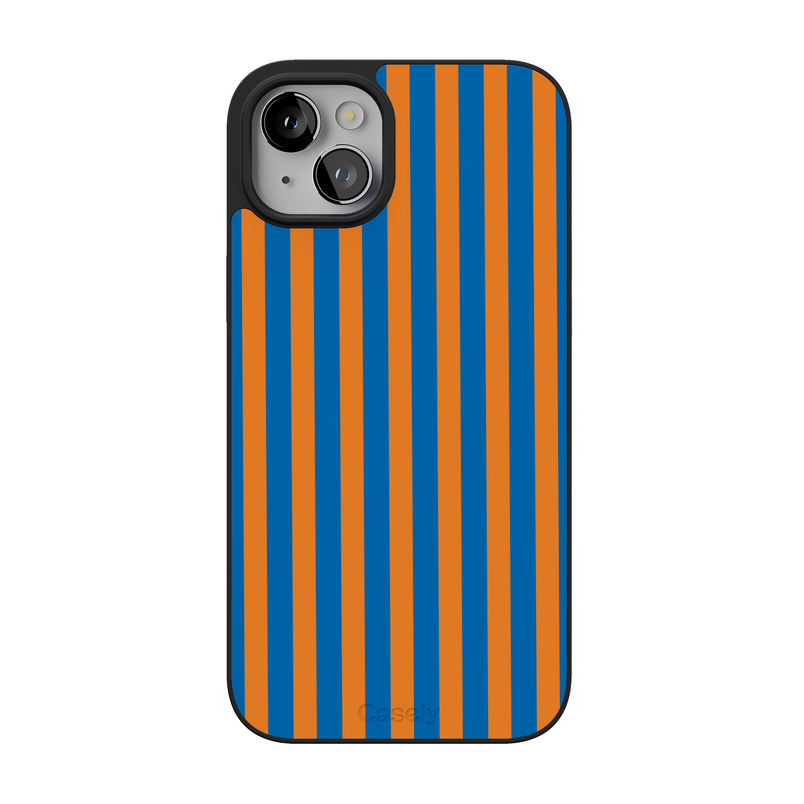 Go New York | Blue & Orange Stripes Case - iPhone 14