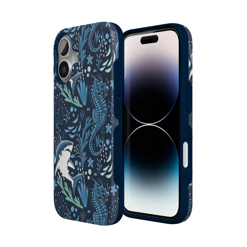 Midnight Reef | Shark Print Case