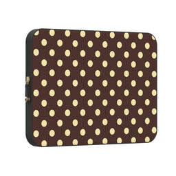Spotted in SoHo | Chocolate Banana Polka Dot Laptop Case