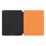 On the Dot | Orange Polka Dot iPad Case