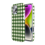 Checked Twice | Green Plaid Case