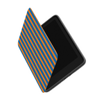 Go New York | Blue & Orange Stripes Kindle Case