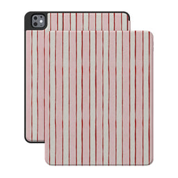 Pretty in Pastel | Blush Stripes iPad Case
