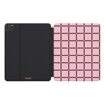Uptown Gridlock | Pink Checkerboard iPad Case
