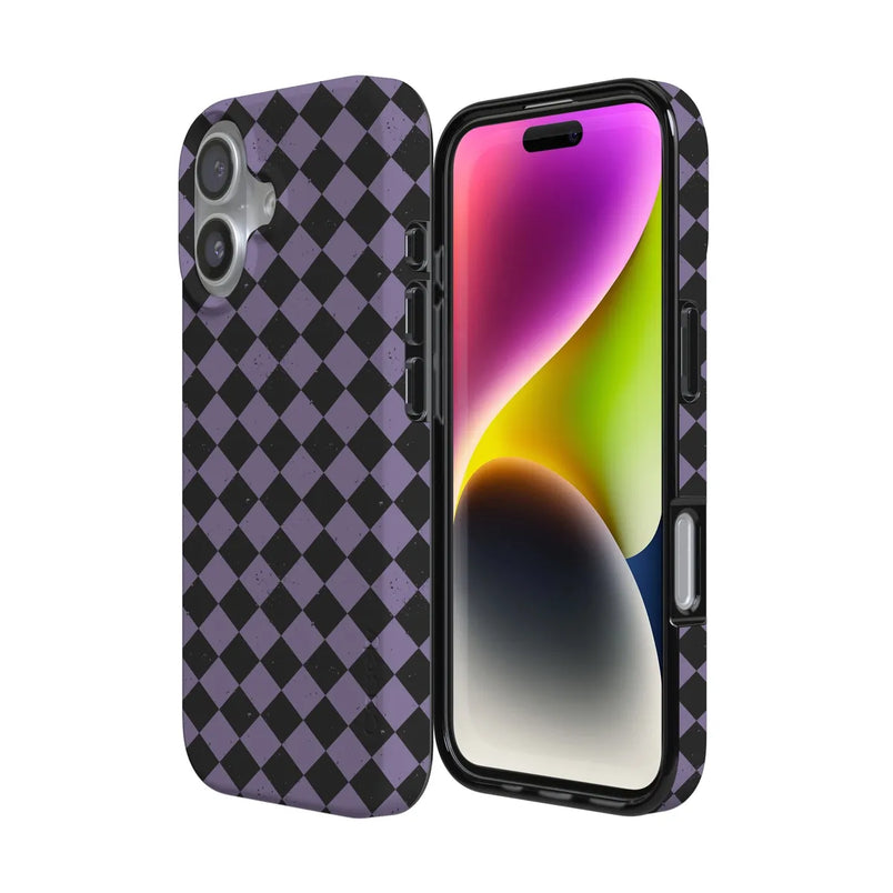 Midnight Hex | Purple Checkered Case