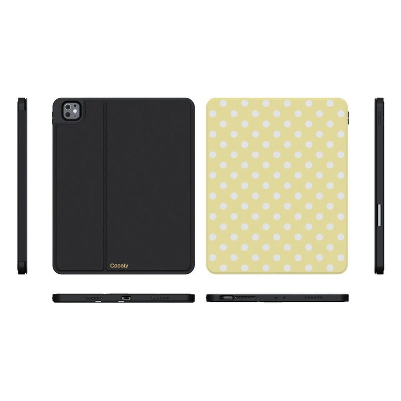 Spotted in SoHo | Yellow Polka Dot iPad Case
