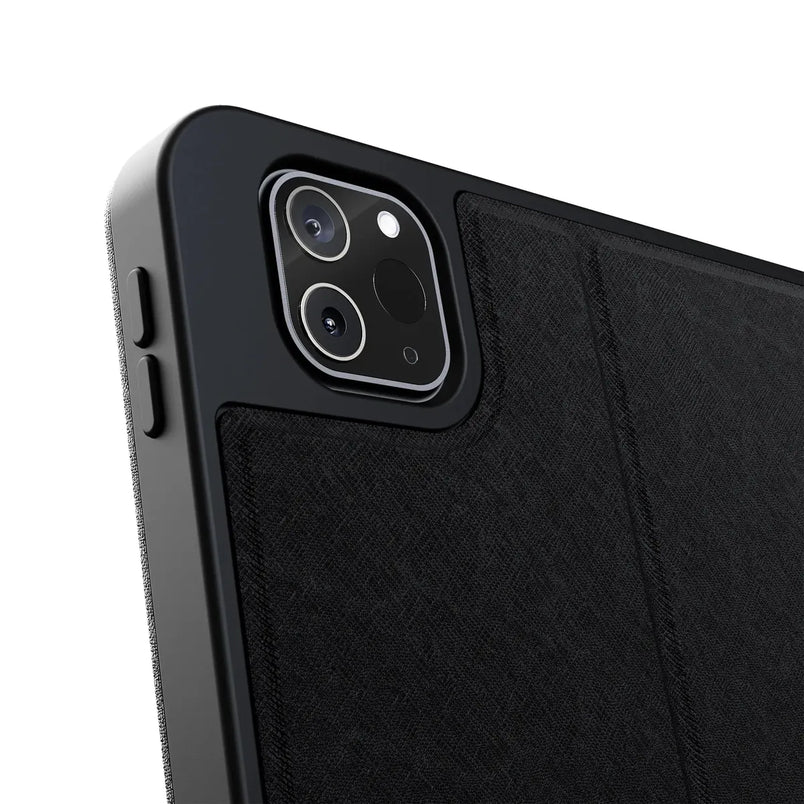 On the Dot | Black Polka Dot iPad Case