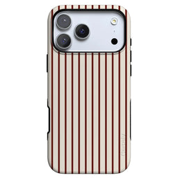 Merlot Stripes | Tiny Lines Case