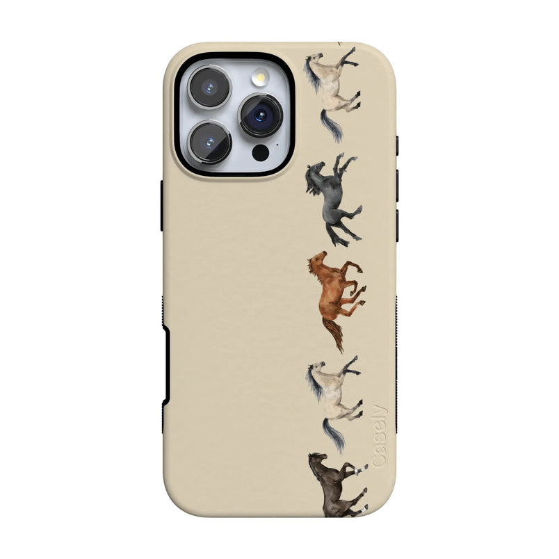 Stallion Stampede | Wild Horses Case - iPhone 16 Pro