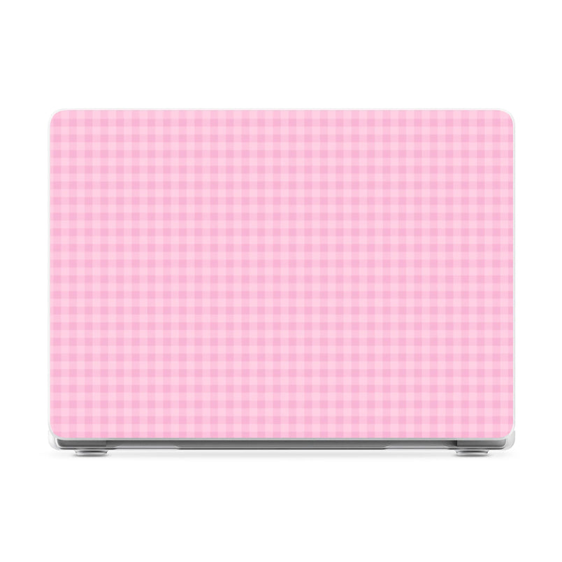Sweet Jam | Light Pink Gingham Laptop Shell - 13.6" MacBook Air