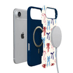 American Girlie | Red White & Blue Bows Case