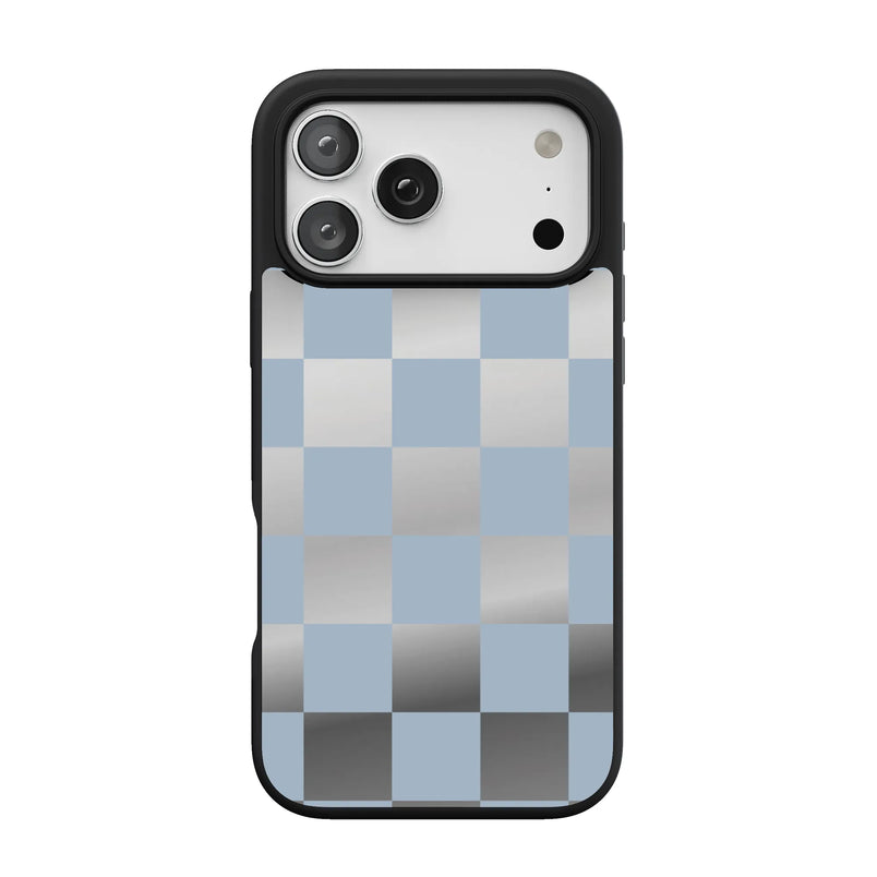 Fit Check | Light Blue Checkerboard Case
