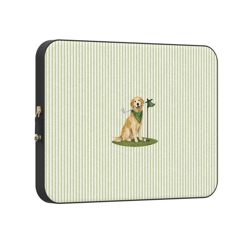Golden on the Green | Clubhouse Laptop Case - 14" MacBook Pro