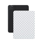 On the Dot | White Polka Dot iPad Case