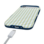 Pastel Picnic | Blue & Green Gingham Case