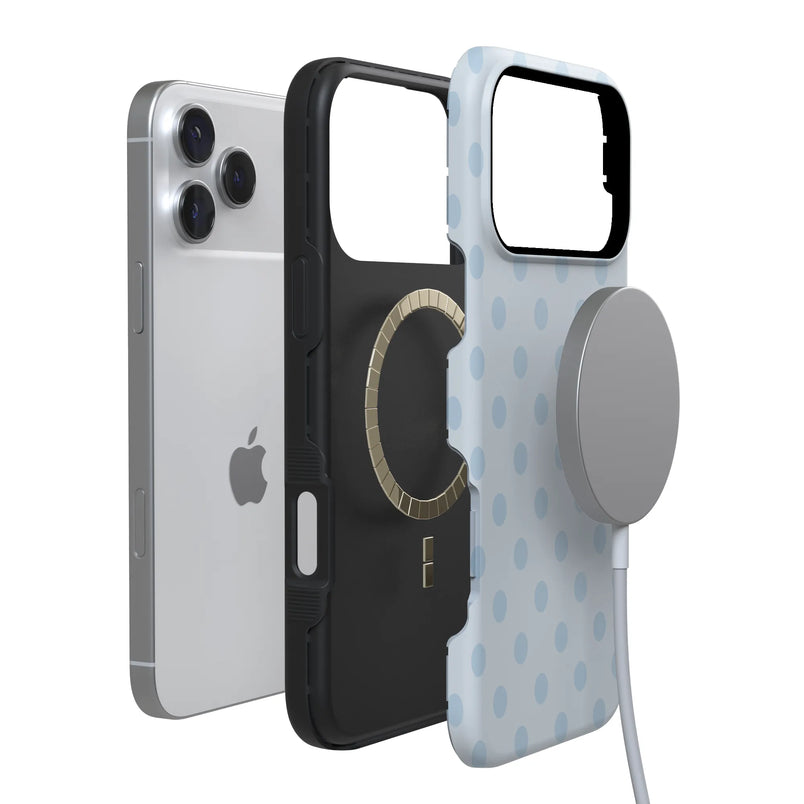 Spotted in SoHo | Light Blue Polka Dot Case