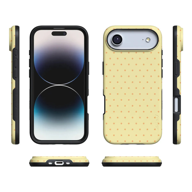 On the Dot | Yellow Polka Dot Case