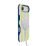 Coastline Stripes | Blue & Yellow Case
