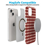 Checked Twice | Red Plaid Case