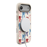 American Girlie | Red White & Blue Bows Case