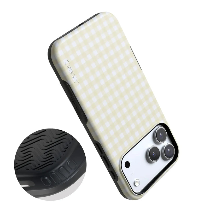 Pastel Picnic | Yellow Gingham Case