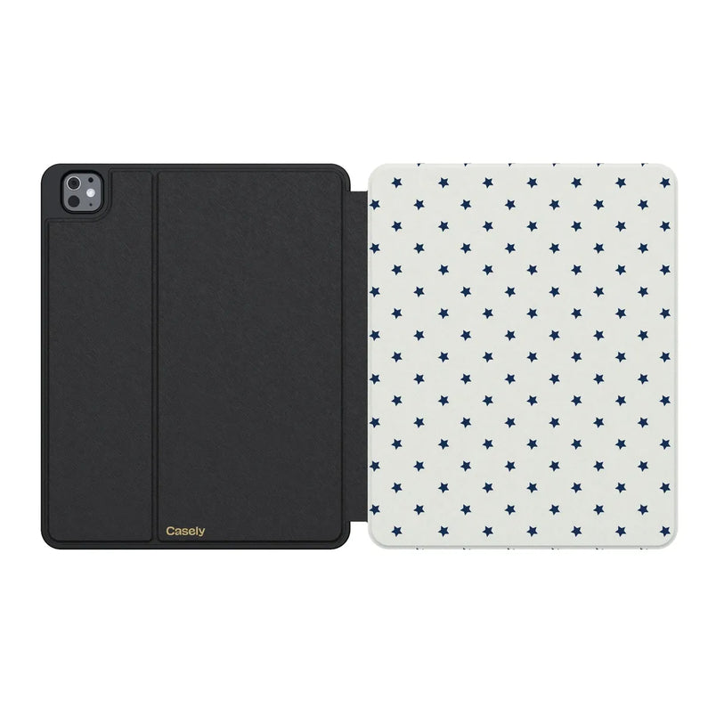 Tiny Stars | Blue & White iPad Case