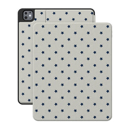Tiny Stars | Blue & White iPad Case