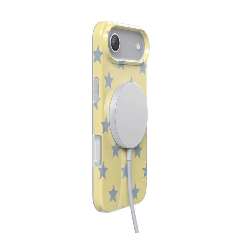 Shine Bright | Butter Yellow Stars Case