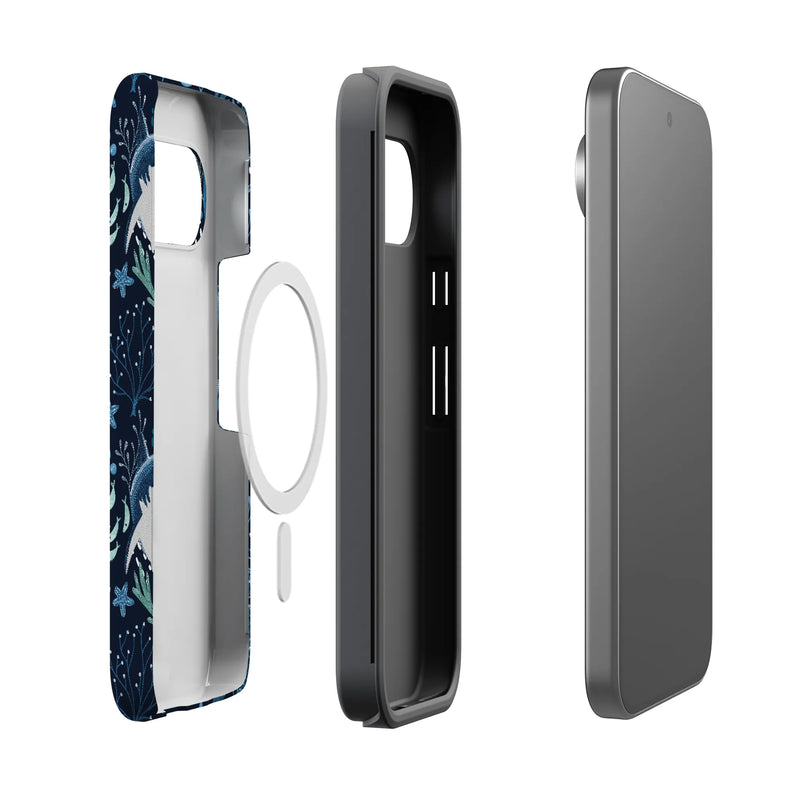 Midnight Reef | Shark Print Case