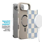 Fit Check | Light Blue Checkerboard Case