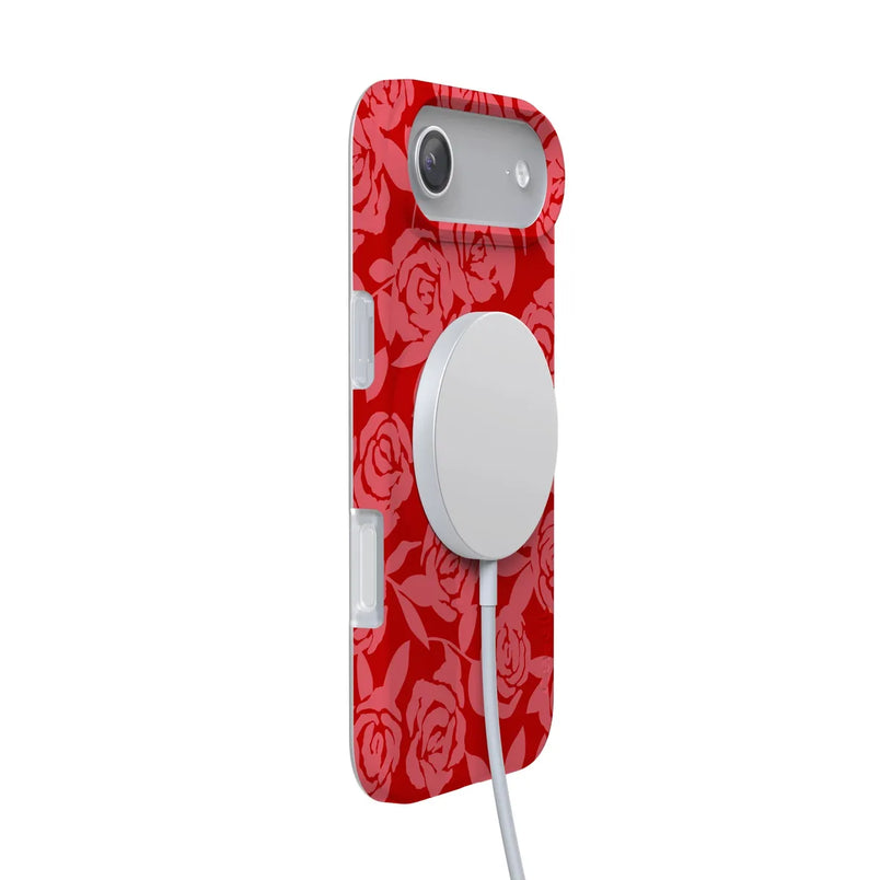 Final Rose | Red & Pink Floral Case