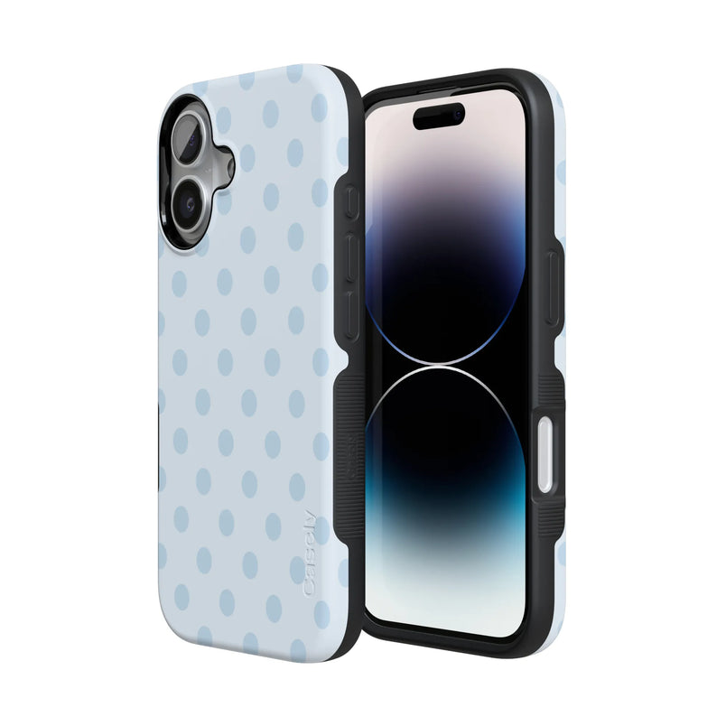 Spotted in SoHo | Light Blue Polka Dot Case