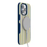 Coastline Stripes | Blue & Yellow Case
